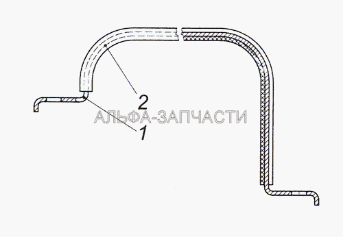 4308-1311086 Скоба наружная  